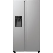 Hisense - Kühl-/Gefrierkombination Kühl/Gefrierkombi SbS RS5P535NTCE steel look