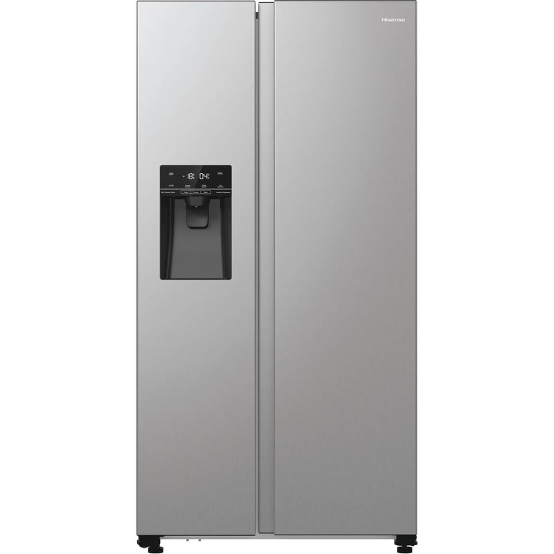 Hisense - Kühl-/Gefrierkombination Kühl/Gefrierkombi SbS RS5P535NTCE steel look