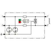 DEHN - Kombi-Ableiter für Informations-/MSR-Technik Kombi-Ableiter Schutzmodul BCO MOD ML2 BE HF 5 für 2 Einzeladern