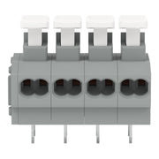 WAGO - Leiterplattenklemme 2-Leiter-Leiterplattenkle. 235-454/331-000 Drücker,0,75mm²,gr − 55 Stück