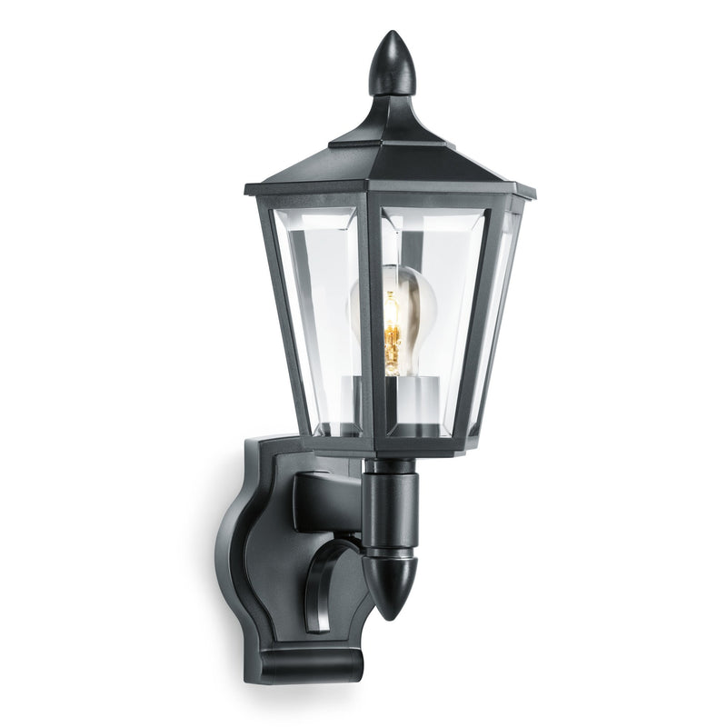 Steinel - Decken-/Wandleuchte Außenleuchte ohne Sensor L 15 schwarz 243 x 188 x 404 mm