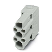 Phoenix Contact - Kontakteinsatz für Rechtecksteckverbinder Kontakteinsatzmodul HC-M-03/04-CT-M 3+4-polig Stift − 5 Stück