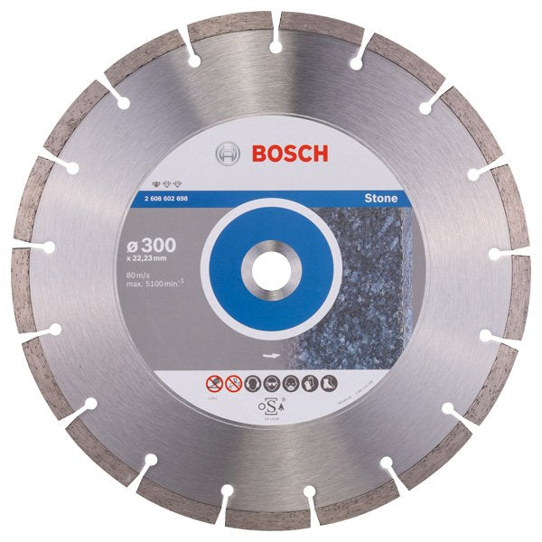 Bosch - Trenn-/Schleifscheibe Diamanttrennscheibe 2608602698 Standard for Stone