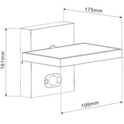 Lichtline - Decken-/Wandleuchte LED-Solar-Wandleuchte PRDX27802
