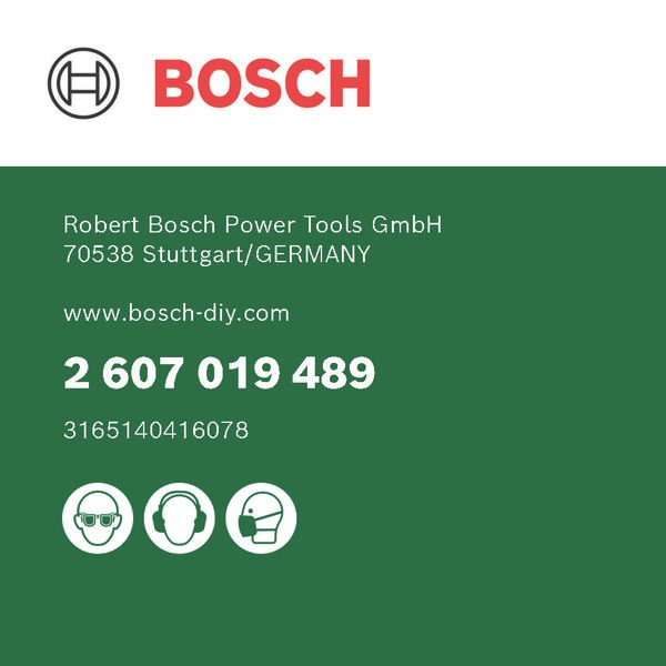 Bosch - Schleifpapierset Schleifblatt-Set für 2607019489 Deltaschleifer 93 mm