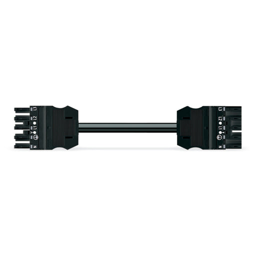 WAGO - Konfektionierte Leitung für steckbare Gebäudeinstallation konfekt.Verbindungsleitung 771-9995/017-101 Eca,Buchse Stecker