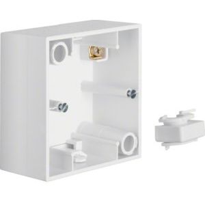 Berker - Aufputzgehäuse für Unterputzgerät AP-Gehäuse 1f. pws/gl 10418989