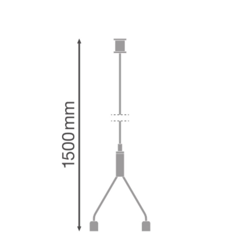 Ledvance - Mechanisches Zubehör/Ersatzteile für Leuchten Seilaufhängung LN INV SUSP. WIRE