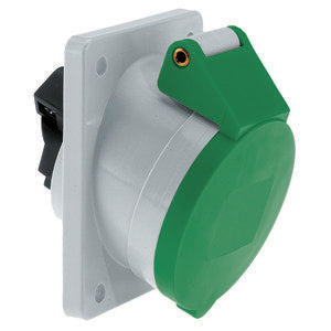 Bals Elektrotech - CEE-Anbausteckdose (IEC 60309) Anbausteckdose geneigt 32A 12217 5p >50V 10h IP44