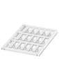 Phoenix Contact - Kabelmarkierungssystem Kabelmarker UCT-WMTBA (24X4) weiß, 24x4mm − 10 Stück