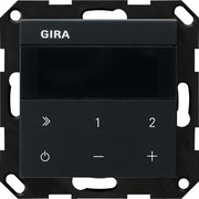 Gira - Elektronik-Gerät für Installationsschalterprogramme UP-Radio IP 2320005 Schwarz