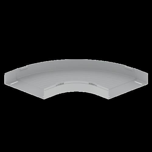 Unex - Bogen für Kabelrinne Flachbogen 90Grad 66310 lgr 60x300mm − 2 Stück