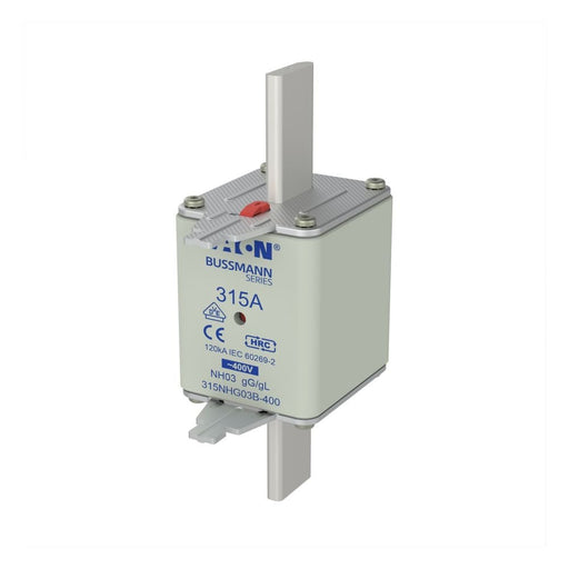 Eaton - Messersicherung Sicherungseinsatz Nieders. 315NHG03B-400 315A AC 400V 120kA − 3 Stück