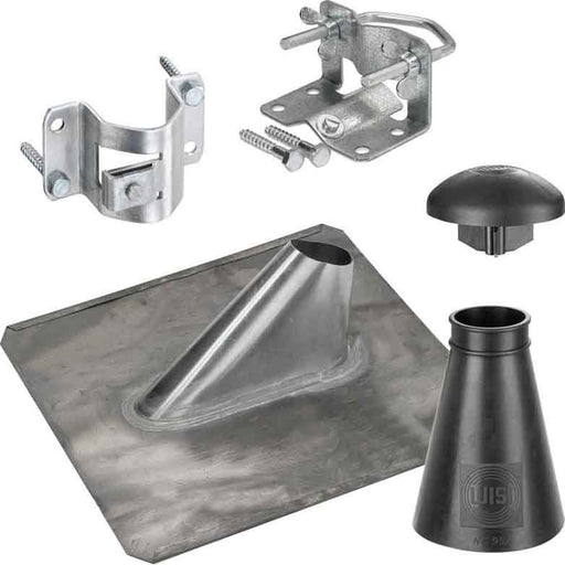 Wisi - Antennenmontagematerial Mastmontage-Set NG 60 60mm − 1 Stück by Wisi

