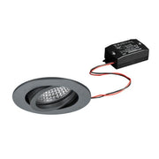 Brumberg Leuchten - Downlight/Strahler/Flutlicht LED-Einbaustrahler 230V 38143643 3000K, titan