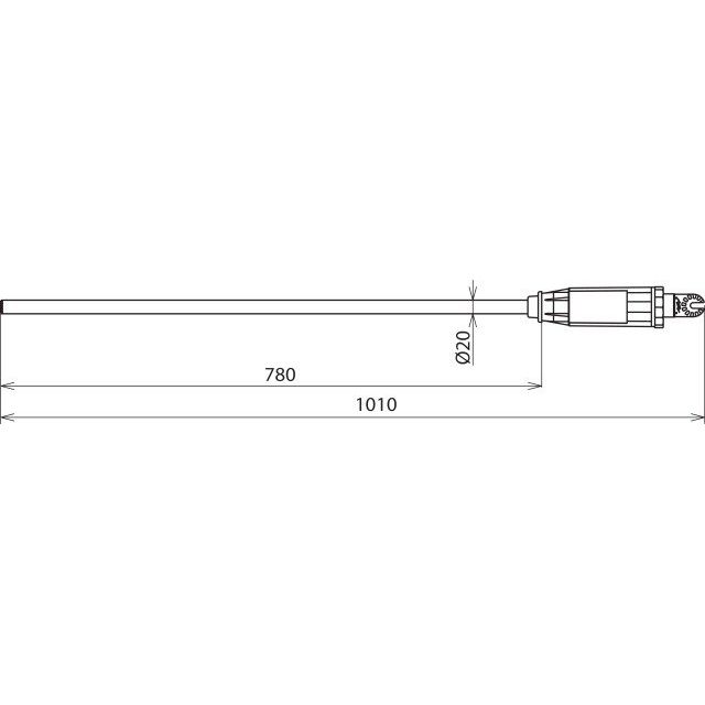DEHN - Zubehör/Ersatzteile für Sicherheitsgeräte Prüfkopf PHE III PHE3 PK6 20 S SB ZK 6..20kV 50Hz Kat. S
