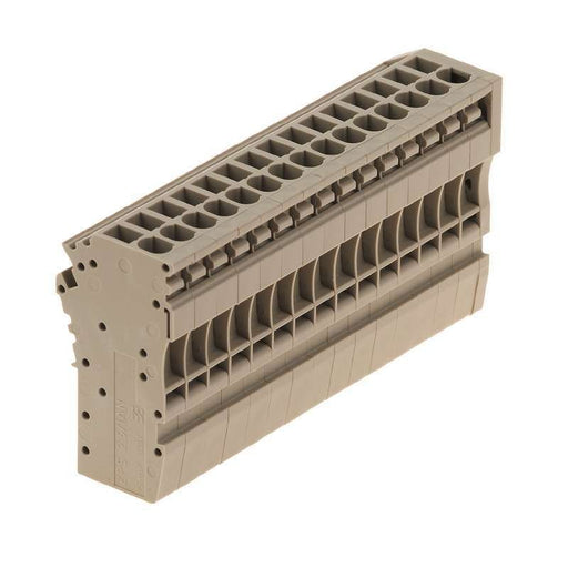 Weidmüller - Zubehör/Ersatzteile für Klemmen Stecker ZPS 2.5/1AN/QV/15 Steckanschl.,2.5mm² − 10 Stück