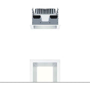 Zumtobel Group - Downlight/Strahler/Flutlicht LED - Deckeneinbauleuchte PANOS EVO #60816100 Q140H 830 LDO SM WH