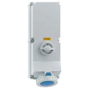 Bals Elektrotech - CEE-Steckdose abschaltbar, abgesichert (IEC 60309) Wandsteckdose abschaltbar 16620 verriegelt 125A 3p