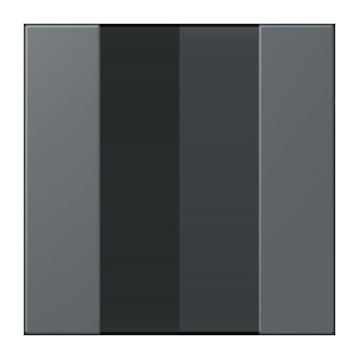 Jung - Abdeckung/Bedienelement für Installationsschalterprogramme Tastensatz 1fach LC 501 TSA 202 gris fonce 31