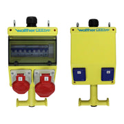 Walther Werke - CEE-Steckdosen-Kombination (IEC 60309) Hängekombination 6H43001 2xSchutzk.,2xCEE