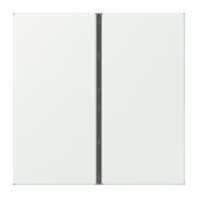Jung - Abdeckung/Bedienelement für Installationsschalterprogramme Tastensatz 2fach LC 402 TSA 210 outremer gris