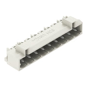 WAGO - Leiterplattensteckverbinder THT-Stiftleiste Lötstift 721-439/001-000 1,0x1,0,abgew.,lgr − 100 Stück