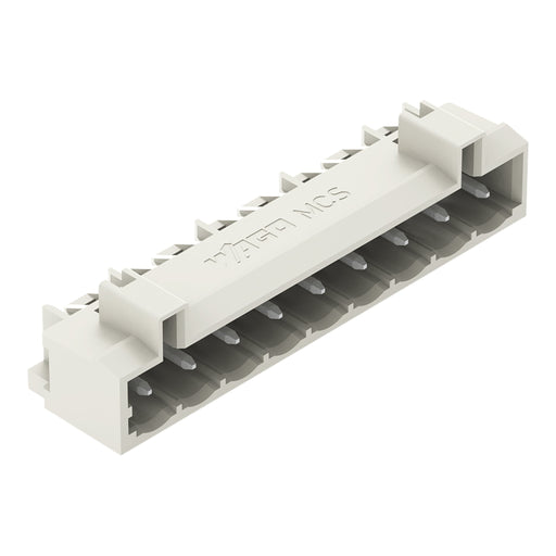 WAGO - Leiterplattensteckverbinder THT-Stiftleiste Lötstift 721-439/001-000 1,0x1,0,abgew.,lgr − 100 Stück