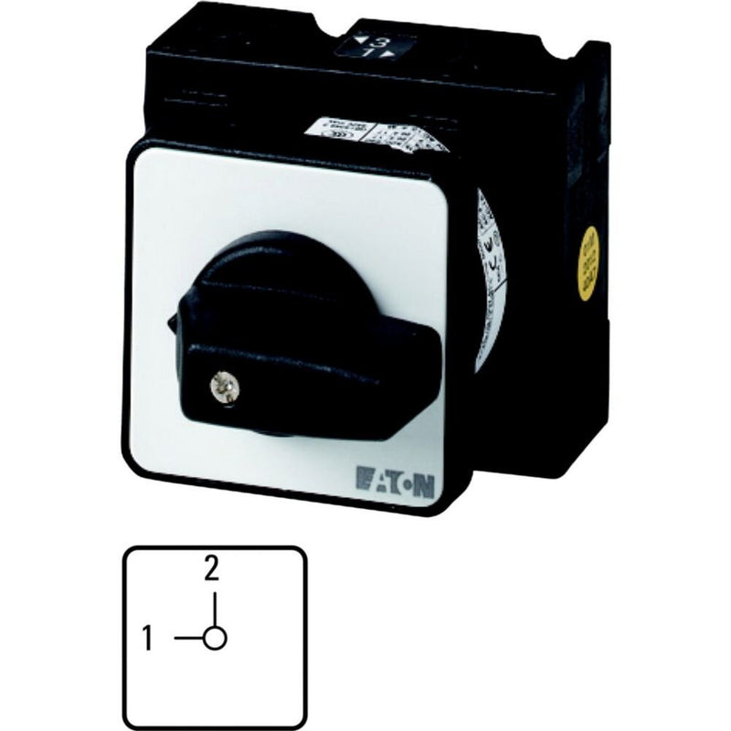 Eaton - Steuerschalter Umschalter T3 32A Einbau T3-2-15442/E rastend o. 0-Stell