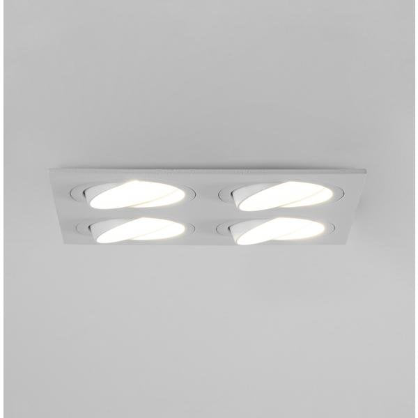 Brumberg Leuchten - Downlight/Strahler/Flutlicht Einbaumodul quadratisch 45031170 4-fach