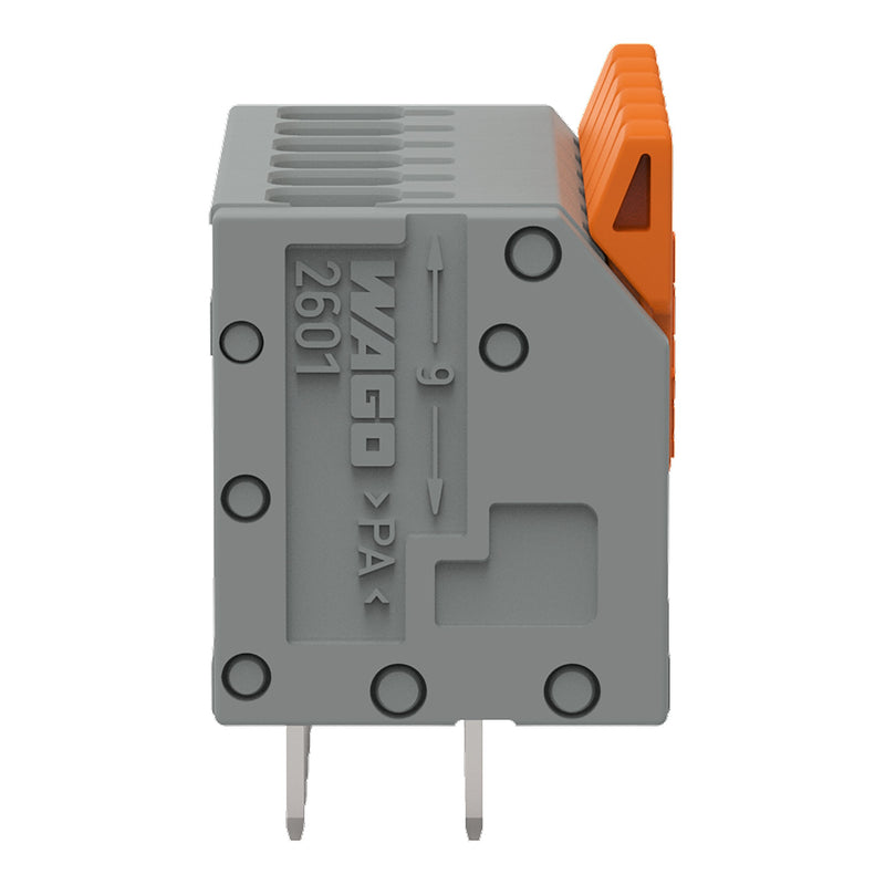 WAGO - Leiterplattenklemme 2601-3106/000-021 1,5qmm,lichtgrau − 80 Stück