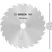 Bosch - Kreissägeblatt PRO Wood cordless 2608837685 Kreissägeblatt 165 x