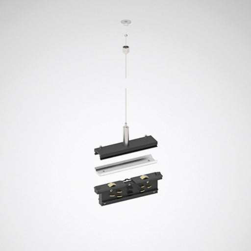 Trilux - Mechanisches Zubehör/Ersatzteile für Leuchten Längsverbinder-Set Rail Längsv #8900400 schwarz