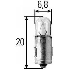 Küblbeck - Fahrzeuglampe Fahrzeuglampe 24V3 BA7s − 1 Stück by Küblbeck
