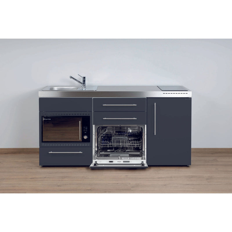 Stengel - Mini-Küche Miniküche Premiumline MPGSMOSSG170GSMKFrBl Schiefergrau