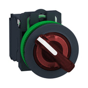 Schneider Electric - Wahlschalter, Komplettgerät Leuchtwahlschalter XB5FK124G5 rt,110V,1Ö1S,2St