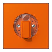 Jung - Abdeckung/Bedienelement für Installationsschalterprogramme Abdeckung für Drehschalter LC 1941 224 orange