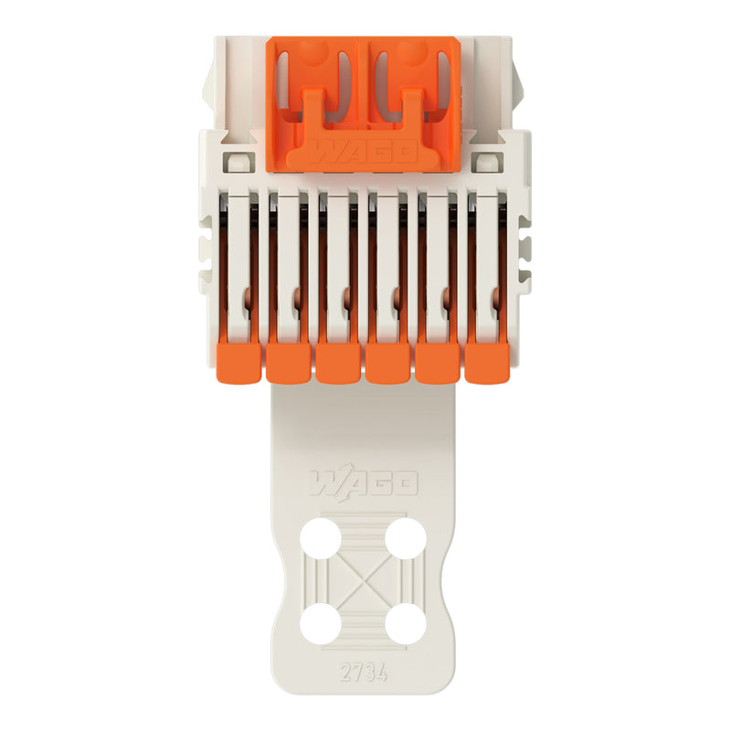 WAGO GmbH & Co. KG - Kabelsteckverbinder für Leiterplattensteckverbinder 1-Leiter-Federleiste 27341106328000300000 PushinCAGECLAMP,lgr − 50 Stück