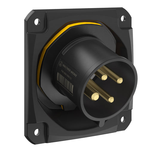 Walther Werke - CEE-Gerätestecker (IEC 60309) CEE NEO Anbaugerätestecker FW732404CC schräg 32A 4P 4h