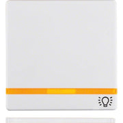 Berker - Abdeckung/Bedienelement für Installationsschalterprogramme Wippe 16216079 Linsen und Aufdruck