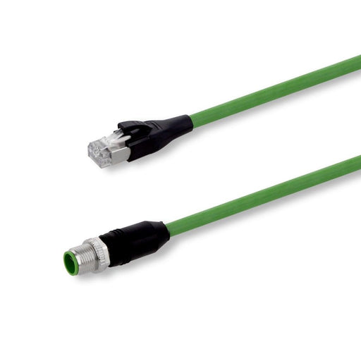 Di-soric - Konfektioniertes Sensor-Aktor-Kabel Anschlusskabel Ethernet VSHM-Z-10/RJ45-X Stecker, M12, gerade