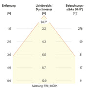 EVN Lichttechnik - Decken-/Wandleuchte LED-Deckeneuchte DSM54070125 CCT Switch, ML
