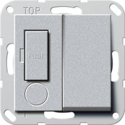Gira - Steckdose Fused outlet 13A abschalt. 278526 alu