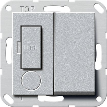 Gira - Steckdose Fused outlet 13A abschalt. 278526 alu