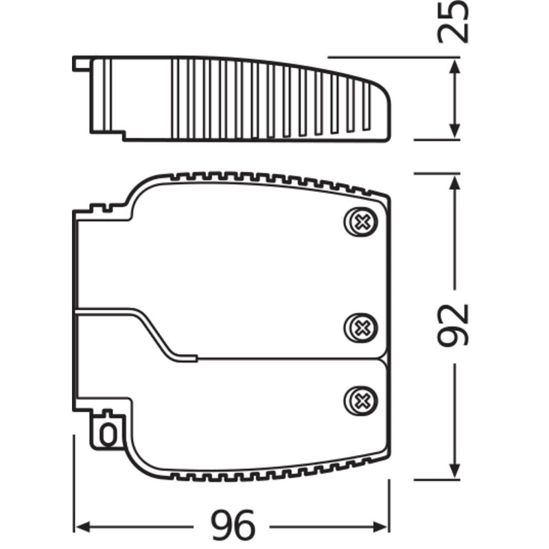 OSRAM BETRIEBSGERÄTE - Zubehör/Ersatzteile für Vorschaltgerät Anschlusskasten EVG OTCABLECLAMPASTYLETL