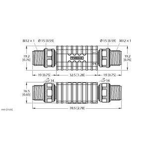 Turck - Zubehör/Ersatzteile für Positionsschalter Adapter AD-FSM4.5-FSM4.5
