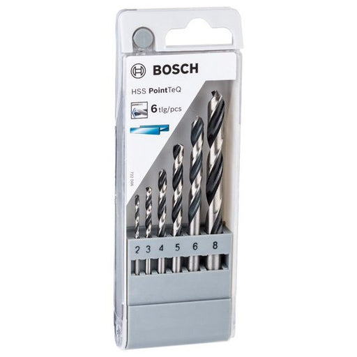Bosch - Bohrer-Set HSS-Spiralbohrer-Set 2608577346 PointTeQ 6-tlg. 2-8