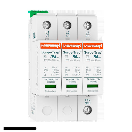 Mersen - Überspannungsableiter für Energietechnik/Stromversorgung Überspg.-Ableiter Typ 2 STPT2-40K150V-3P 40kA Uc150V 3+0 TNC