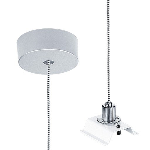 Zumtobel Group - Mechanisches Zubehör/Ersatzteile für Leuchten Seilabhängung SLOIN slim #22172721 inkl. Baldachin
