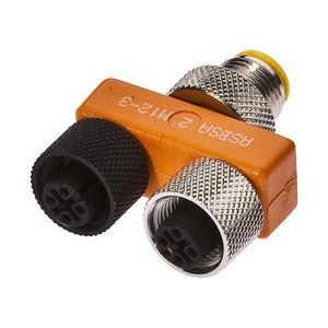 Ipf Electronic - Passiver Sensor-/Aktor-Verteiler (ohne Leitung) Kabelverteiler VK001037 2xM12, 1xM12